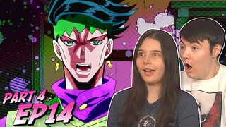 KISHIBE ROHAN!! | Jojo's Bizarre Adventure Part 4 Ep 14 REACTION & REVIEW!!