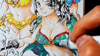 [Hand-drawn gender change] Becoming "bigger" and stronger!