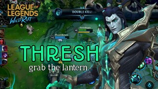 Thresh support Gameplay || Wild rift