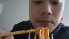 Asmr Eating Sounds | Korean Fire Noodles And Udon Noodles Combo | CLOSE UP