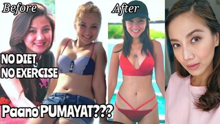 PAANO PUMAYAT??? NO EXERCISE & NO DIET | Super effective