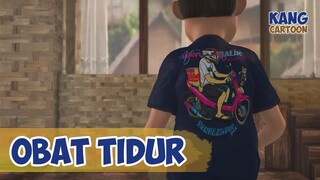 Obat Tidur Di Luhur Kulkas - Kartun Lucu Sunda Kang Cartoon