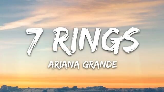 Ariana Grande - 7 rings Lyrics