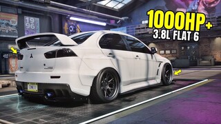 Need for Speed Heat Gameplay - 1000HP+ MITSUBISHI LANCER EVOLUTION X Customization | Max Build 400+