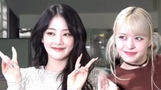 (G)I-DLE 240214 Minnie & Miyeon NMIXX filming Challenge behind the scenes
