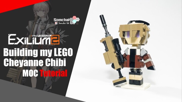 LEGO Girls' Frontline 2: Exilium Cheyanne Chibi MOC Tutorial | Somchai Ud