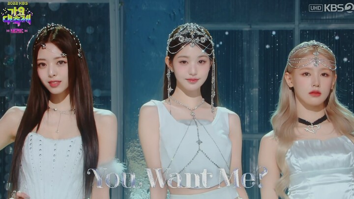 【4K 60fps】Jang Won-young x Shin Yu-na x Cho Mi-yeon – Love + Festival + U-Go-Girl (221216 KBS UHD Mu