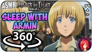 Sleep With Armin Arlert~ [8D ASMR] 360: Attack On Titan 360 VR