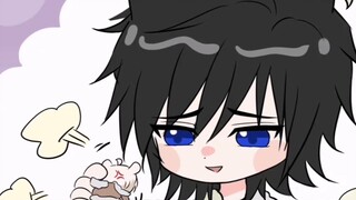 "Farming Mouse" in Egg Flower ~