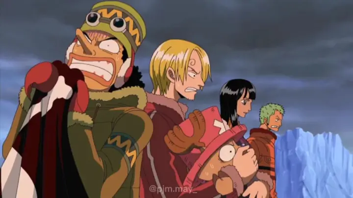SH DON'T WANT LUFFY TO SCOLD THEM AS THEIR JOLLY ROGER GOT STOLEN