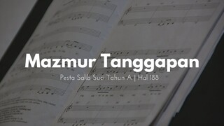 Mazmur Tanggapan Pesta Salib Suci Tahun A - cover by JenniferOdelia