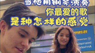 كيف يكون الشعور عندما يعزف على البيانو أغنيتك المفضلة؟ اسم الأغنية: Kal Ho Naa Ho عازف البيانو: thib