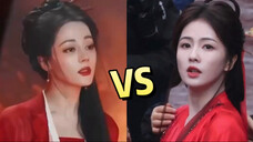 I didn't know why Bai Lu Pu was called Bai Lu before... until I saw the same red dress makeup... Dil