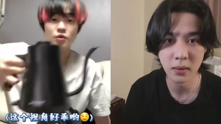 【Chung Thần Lạc】Gọi video với anh Kun vui hết nấc: “Anh bảo với các cô ấy, em đi lấy nước ngâm chân 