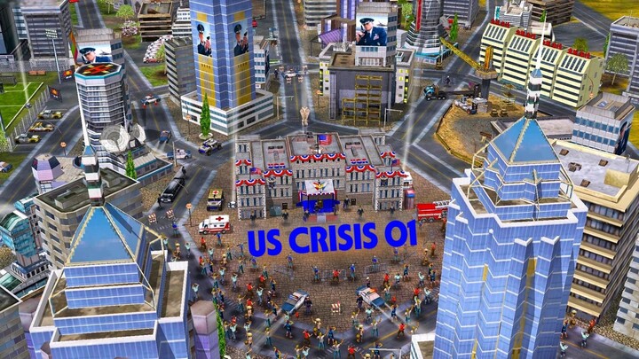 GLA Drops a Nuke Right on General Granger | US Crisis 1 Mission Map - Cinematic Part 1