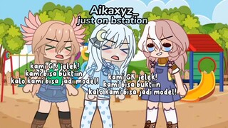 GK bisa jadi model? Affah Iyah? | gacha club | collab with @Reyshan_