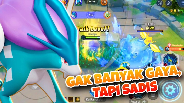 Suicune Gak Banyak Gaya, Tapi NgeKill Sadis! - Pokemon Unite