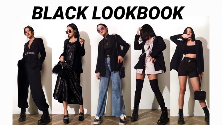 Black Lookbook แมทช์ blazer สีดำ 1 ตัวยังไงให้ดูไม่ซ้ำ | Soundtiss