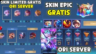 MONTON TIBA2 BAIK KASIH SKIN EPIC & LIMITED GRATIS, KOLEKSI SKIN UDAH RILIS ORIGINAL SERVER