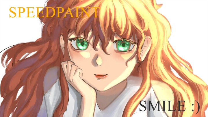 [Speedpaint+ASMR] - Smile ;)