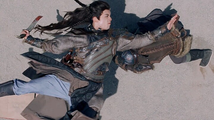 "I was so impressed by his leap at that moment. Such a smooth fighting scene!!"