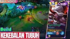 MARTIS GILAAAA🤯 ini dia, build martis kekebalan tubuh auto susah mati