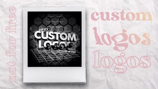 CUSTOM LOGOS (NOT FOR FREE) for editing groups !!! | zaraudio