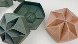 Kemasan Kado | Kotak Kado Origami Pengajaran (Kotak Origami Heksagonal - Edisi Lanjutan)