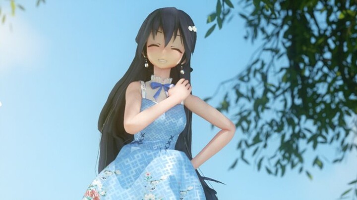 [ฉาก C4D/ละเอียดมาก] ดูสิ กลิ่นเหมือนฤดูร้อนเลย! หลัว เทียนยี่-Rainbow Beat