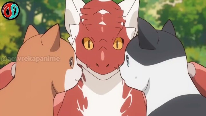 BEGINI NASIB NAGA KALAU DIASUH KUCING YANG BISA SIHIR -alur cerita anime epis