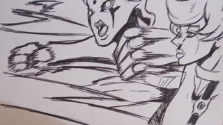 Hand drawing - JOJO's Bizarre Adventure Golden Wind OP2