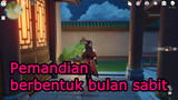 Pemandian berbentuk bulan sabit