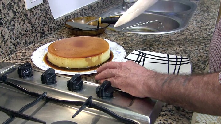 Flan de Manzana sin IA