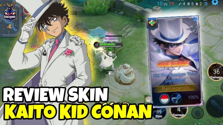 Review Skin Collab Detective Conan Kaito Kid