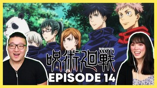 TOKYO SQUAD REUNITED! | Jujutsu Kaisen Couples Reaction Episode 14