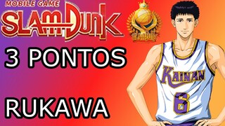 Fazendo Cesta de  3 Pontos de Rukawa no Slam Dunk ! Slam Dunk Mobile BR