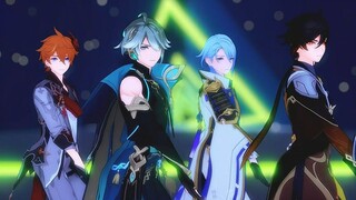 【原神MMD】本子组已经是Next Level了「达/钟/绫/海」