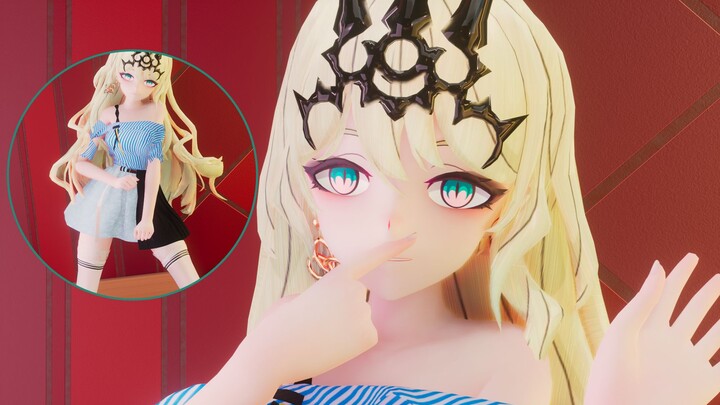 [Solusi kain/Honkai Impact 三MMD/真情🐍🐍] Kelinci percobaan kecilku, eksperimen detak jantung telah dimu