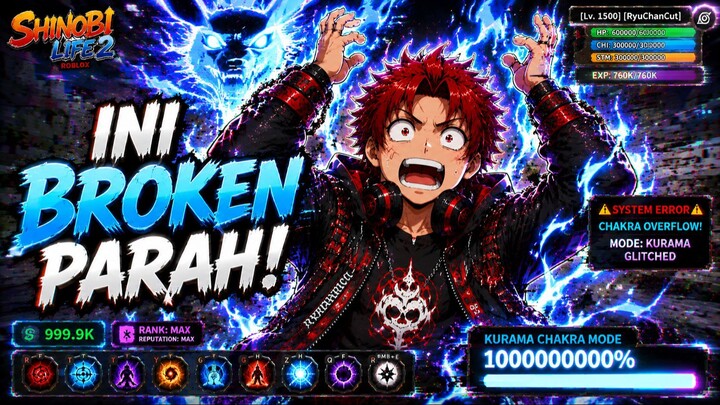 Nggak Sengaja Nemu Bug Broken Chakra Mode Kurama! - Shinobi Life 2