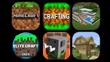 Minecraft VS EliteCraft VS Crafting And Building VS Craftsman VS Craft Earth Boy VS Craft City Loki