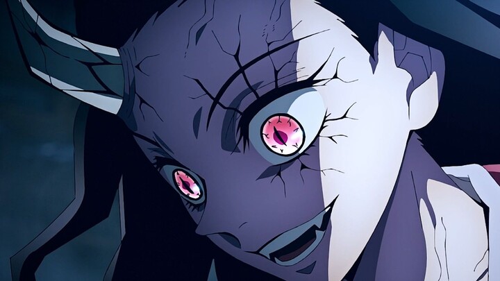 How terrifying is the completely demonized Nezuko?