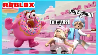 Aku Dan Adiku Terpaksa Harus Kabur Dari Monster Donat Di Roblox Brookhaven ft @Shasyaalala