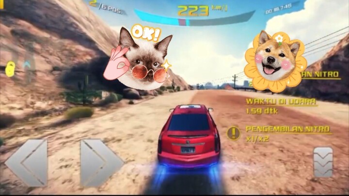 balapan mobil di Nevada - asphalt 8