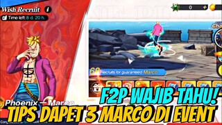 F2P WAJIB TAHU! TIPS MENDAPATKAN 3 MARCO (B9) di EVENT BESOK - NEW WORLD VIGOUR VOYAGE