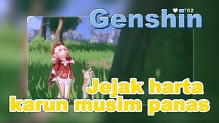 Jejak harta karun musim panas