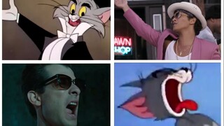 Giống Hệt Nhau! MV Tom Và Jerry Nhảy Uptown Funk (So Với Bản Gốc)