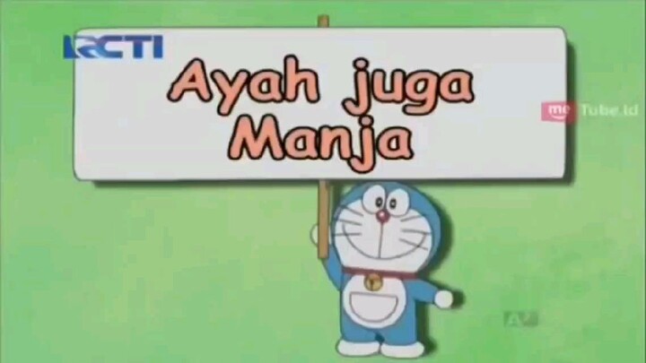 Doraemon Dub Indo | Ayah Juga Manja