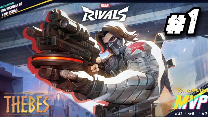 Marvel Rivals - Winter Soldier Gameplay #1 (No Commentary)