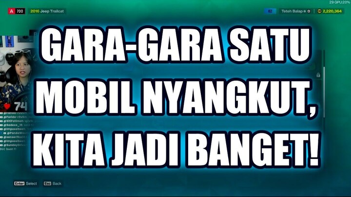 🤯 GARA-GARA SATU MOBIL NYANGKUT, KITA JADI BANGET!