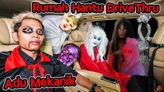 MASUK RUMAH HANTU PAKAI KOSTUM HANTU!! wkwkw SIAPA YANG LEBIH SERAM?? HANTU ADU MEKANIK!!